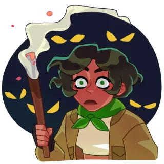 😟 emoji Диана БонБон Telegram sticker 11 of 47