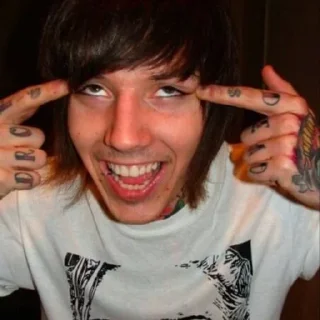 🌟 emoji 2.0 Oli Sykes by @ellesalls Telegram sticker 1 of 113