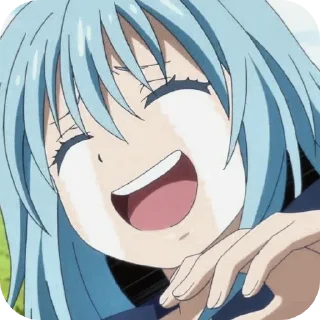 🤣 emoji Римуру Темпест Telegram sticker 19 of 25
