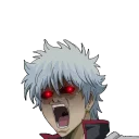 😱 emoji Gintoki Telegram sticker 5 of 18