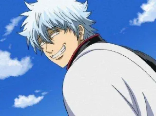 😁 emoji Gintoki Telegram sticker 1 of 20