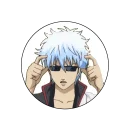 😎 emoji Gintoki Telegram sticker 12 of 18