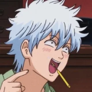 🥴 emoji Gintoki Telegram sticker 8 of 20