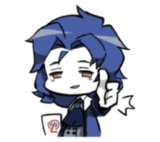 👍 emoji Lobotomy Corporation Sephira Telegram sticker 24 of 32