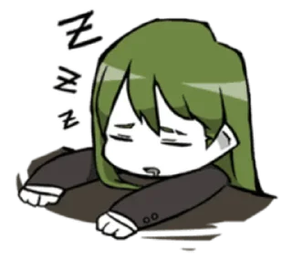 😪 emoji Lobotomy Corporation Sephira Telegram sticker 14 of 32