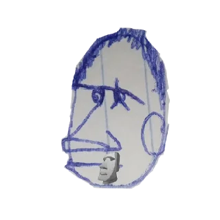 🗿 emoji Неистовый Дик Telegram sticker 23 of 60