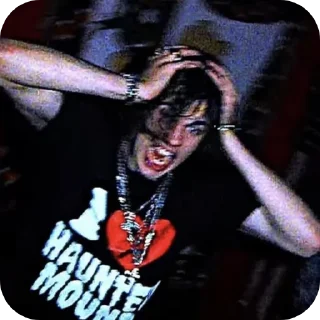 Sticker from haunted mound