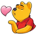 Sticker from Winnie the Pooh
