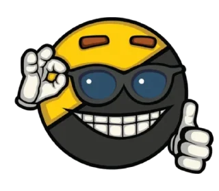 😎 emoji O_o Telegram sticker 15 of 76