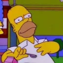 Sticker from Homer