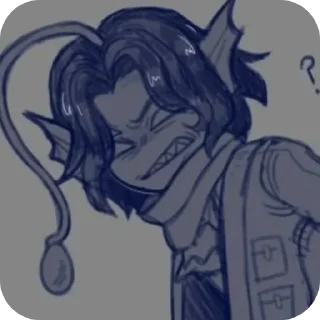 😠 emoji 🐟Sebastian by CHAYoK Telegram sticker 7 of 45