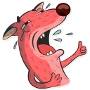 Sticker from Comrade Fox