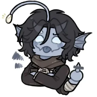 😝 emoji 🐟Sebastian by CHAYoK Telegram sticker 8 of 45