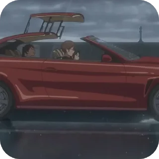 🚗 emoji Suzume / Your Name  @TiPolitisVANANAS Telegram sticker 9 of 79