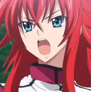 💘 emoji Rias gremory ❤ Telegram sticker 18 of 70