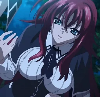 🍒 emoji Rias gremory ❤ Telegram sticker 13 of 70