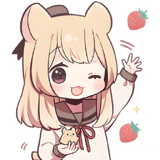 😉 emoji Хомячка @Nyasticks Telegram sticker 17 of 41