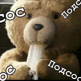 🫢 emoji Teddy Telegram sticker 15 of 47