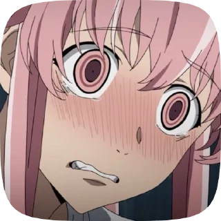 Sticker from Гасаи Юно @anime_stickerr