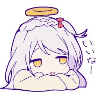 😒 emoji TUYU ☔️ Telegram sticker 5 of 40