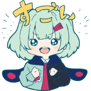 😄 emoji TUYU ☔️ Telegram sticker 24 of 40