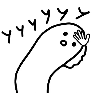 😮 emoji Stik @rybis_archive Telegram sticker 14 of 30