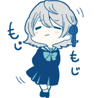 😖 emoji TUYU ☔️ Telegram sticker 12 of 40
