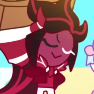 😏 emoji Ред Вельвет лучши 2 Telegram sticker 3 of 92