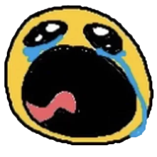 😭 emoji Понятно Telegram sticker 18 of 91
