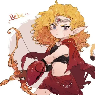 🪡 emoji Bebe Stevens Telegram sticker 24 of 56