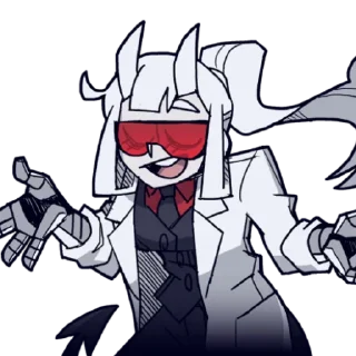 🤭 emoji Helltaker Telegram sticker 5 of 75