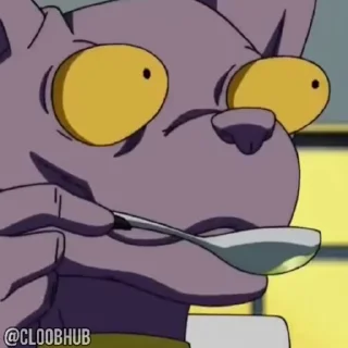 👀 emoji @CLOOBHUB ⌥ DRAGON BALL ДРАГОН БОЛЛ СТИКЕРЫ ТГ Telegram sticker 16 of 30