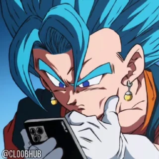 🤔 emoji @CLOOBHUB ⌥ DRAGON BALL ДРАГОН БОЛЛ СТИКЕРЫ ТГ Telegram sticker 24 of 30