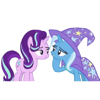 😘 emoji Star/Trixie | @MyLittlePony_bots Telegram sticker 12 of 40