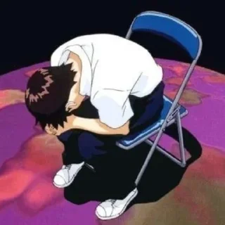 Sticker from evangelion