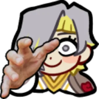 😐 emoji Limbus Company Telegram sticker 22 of 26