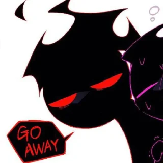 🥱 emoji Чорни похуист @SRISKAPISKA Telegram sticker 13 of 119