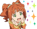 Sticker from THE IDOLM@STER & CINDERELLA GIRLS :: @line_stickers