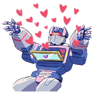 ❤️ emoji Трансформеры 1 Telegram sticker 17 of 30