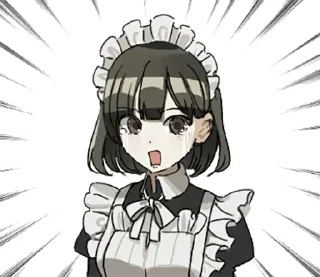 😮 emoji ふみ maids Telegram sticker 5 of 24
