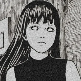 🌟 emoji ༉‧₊˚.Junji Ito Telegram sticker 6 of 15