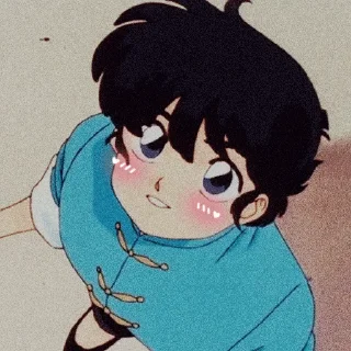 ☺️ emoji Ranma 1/2 @pyrozochek Telegram sticker 22 of 109