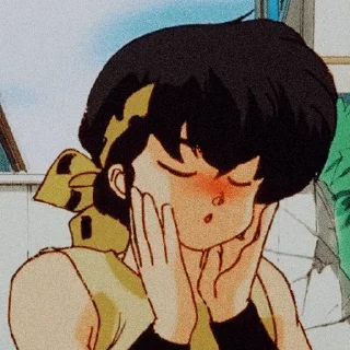 ☺️ emoji Ranma 1/2 @pyrozochek Telegram sticker 15 of 109