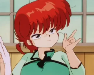 🌟 emoji Ranma 1/2 (1989) Telegram sticker 23 of 107
