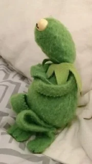 🥲 emoji kermet the froggy Telegram sticker 5 of 34