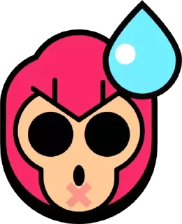 😓 emoji Brawl Stars Telegram sticker 22 of 120