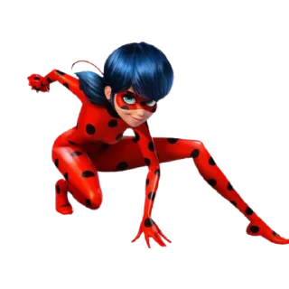 🎒 emoji Ladybug @multiki_ru Telegram sticker 11 of 19