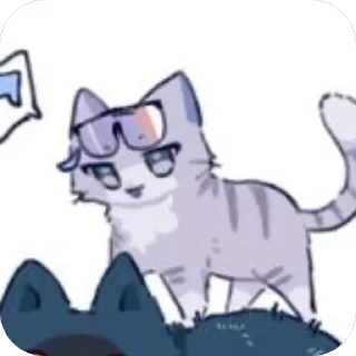 🫥 emoji Зверята вселенной хойо :: @fnafintertement Telegram sticker 10 of 120