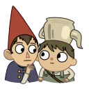 🤫 emoji Over the Garden Wall Telegram sticker 13 of 20