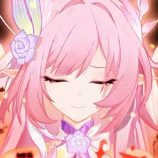 💗 emoji ᰔ Cyrene @robistick @TgEmodziBot Telegram sticker 6 of 60